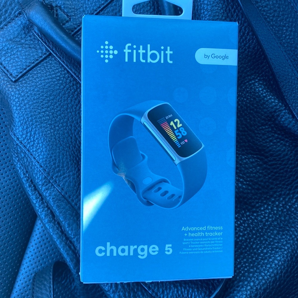 Like new Google Fitbit Charge 5, advanced fitness health tracker.